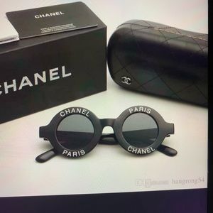 Non-Authentic Chanel Black Sunglasses